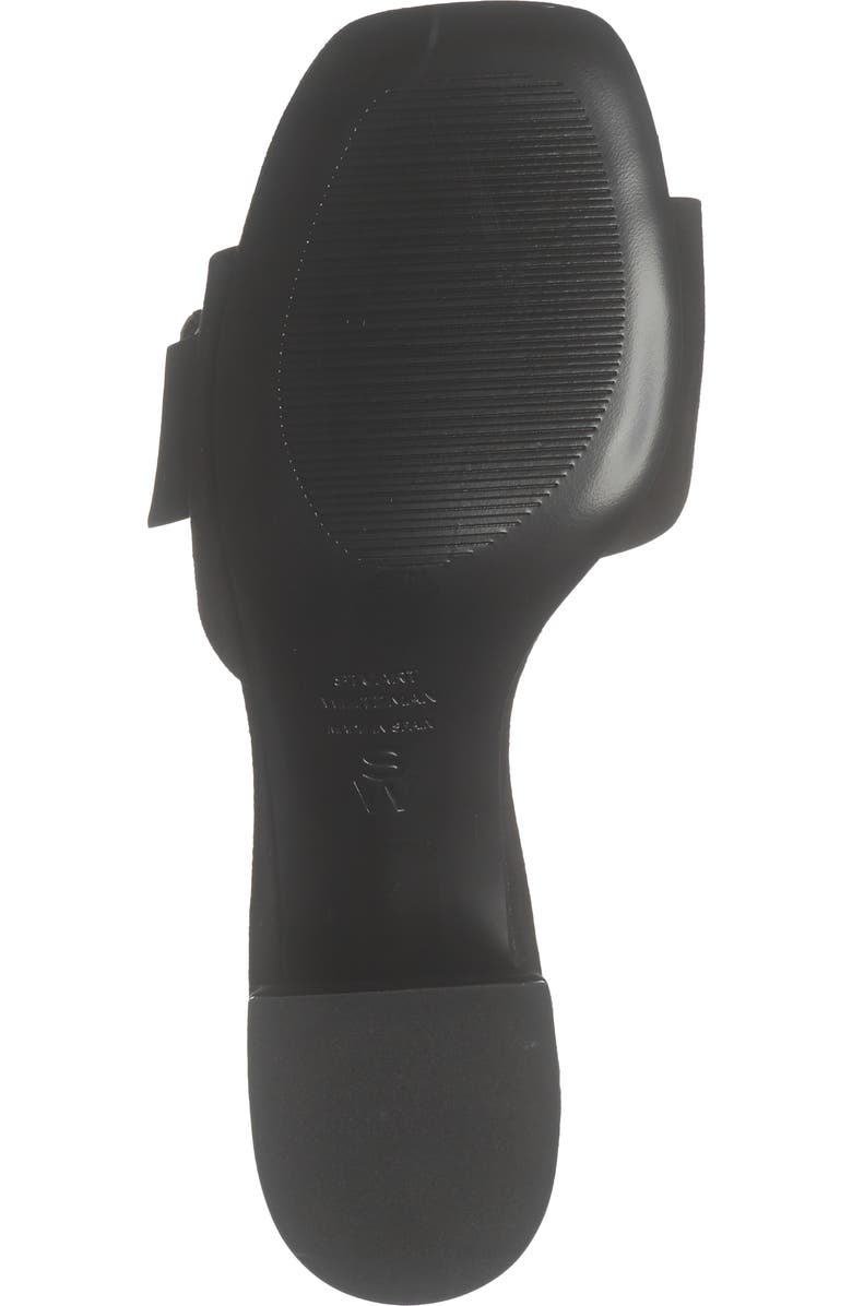 Stuart Weitzman Sloane 35 Slide Sandal, Alternate, color, Black