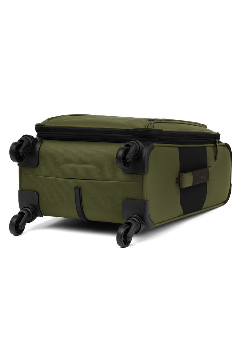 Pilot Air 2 21 Inch Expandable Spinner Suitcase, Alternate, color, OLIVE/ BLACK