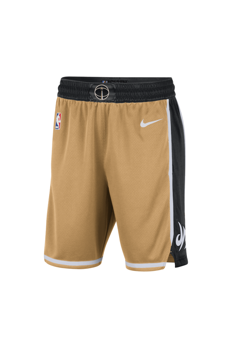 Men's Nike  Gold Washington Wizards 2025/26 City Edition Remix Dri-FIT Swingman Shorts, Alternate, color, Gold