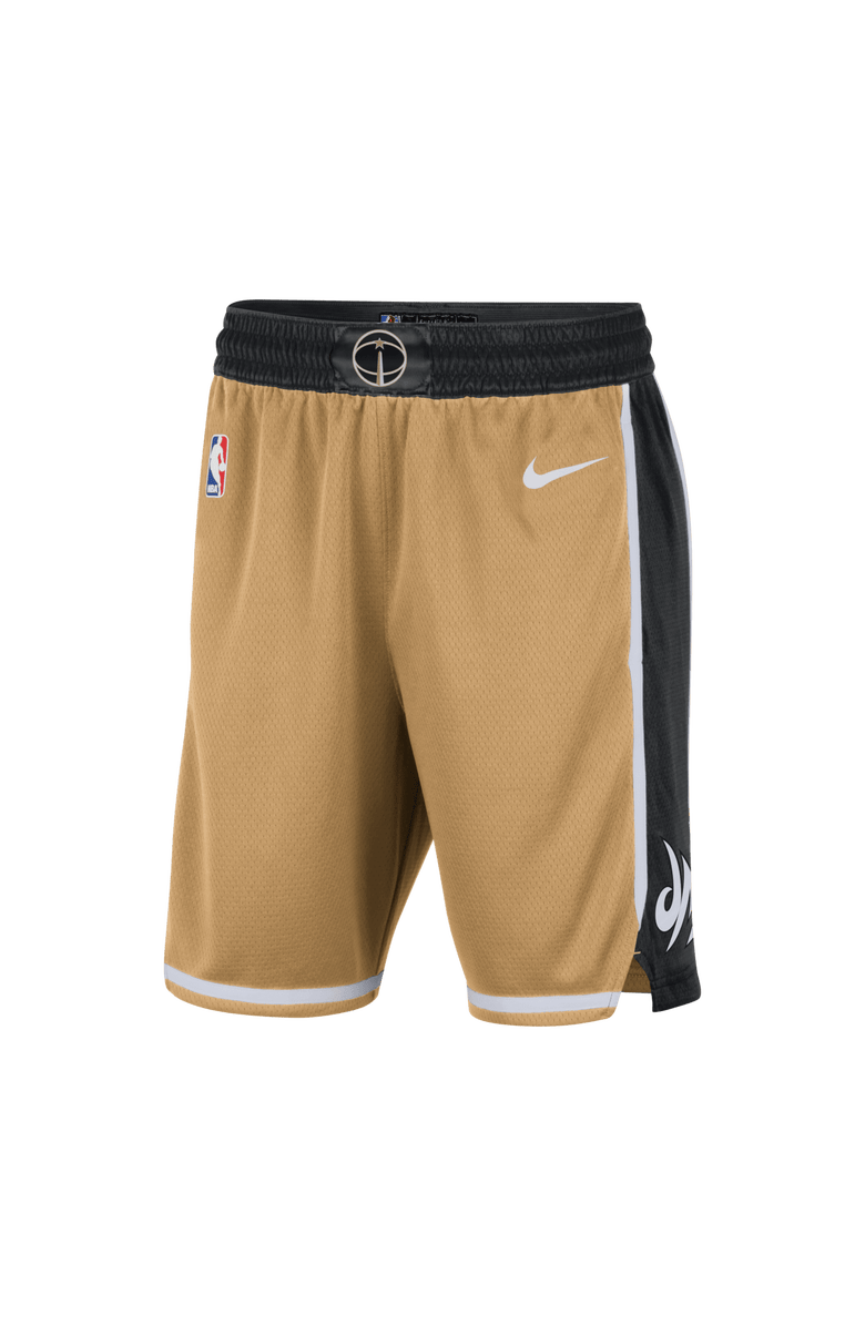 Nike Men's Nike  Gold Washington Wizards 2025/26 City Edition Remix Dri-FIT Swingman Shorts, Alternate, color, Gold