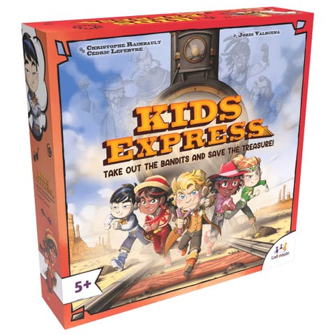 Kids Express Cooperative Board Game, Ages 5+, 15 Min