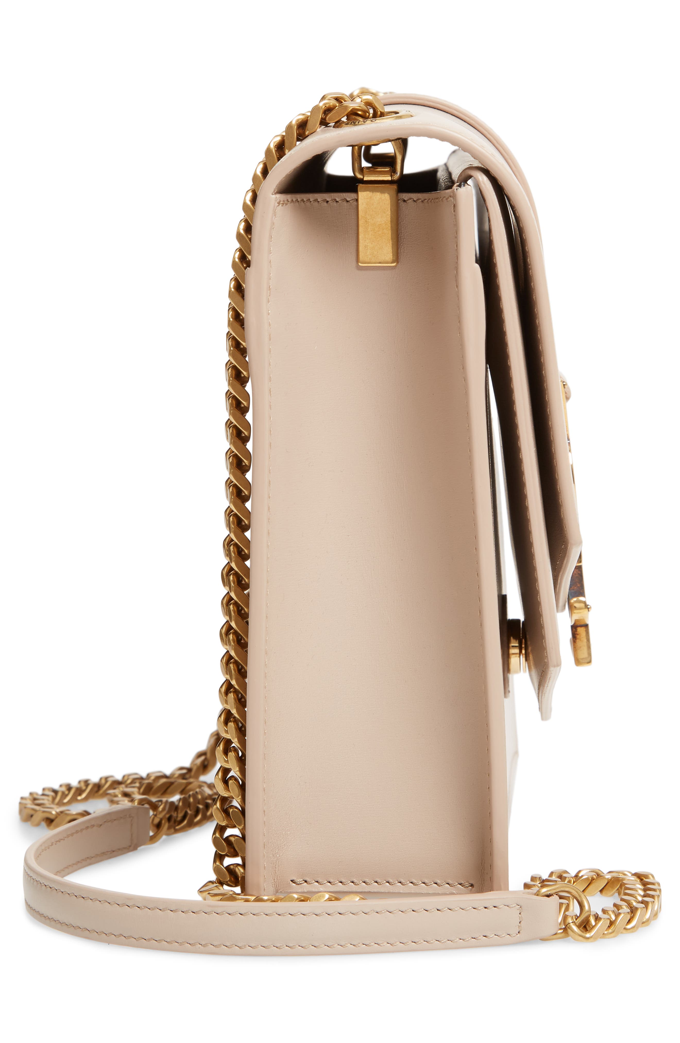 Saint Laurent Sulpice Leather Shoulder Bag, Alternate, color, 