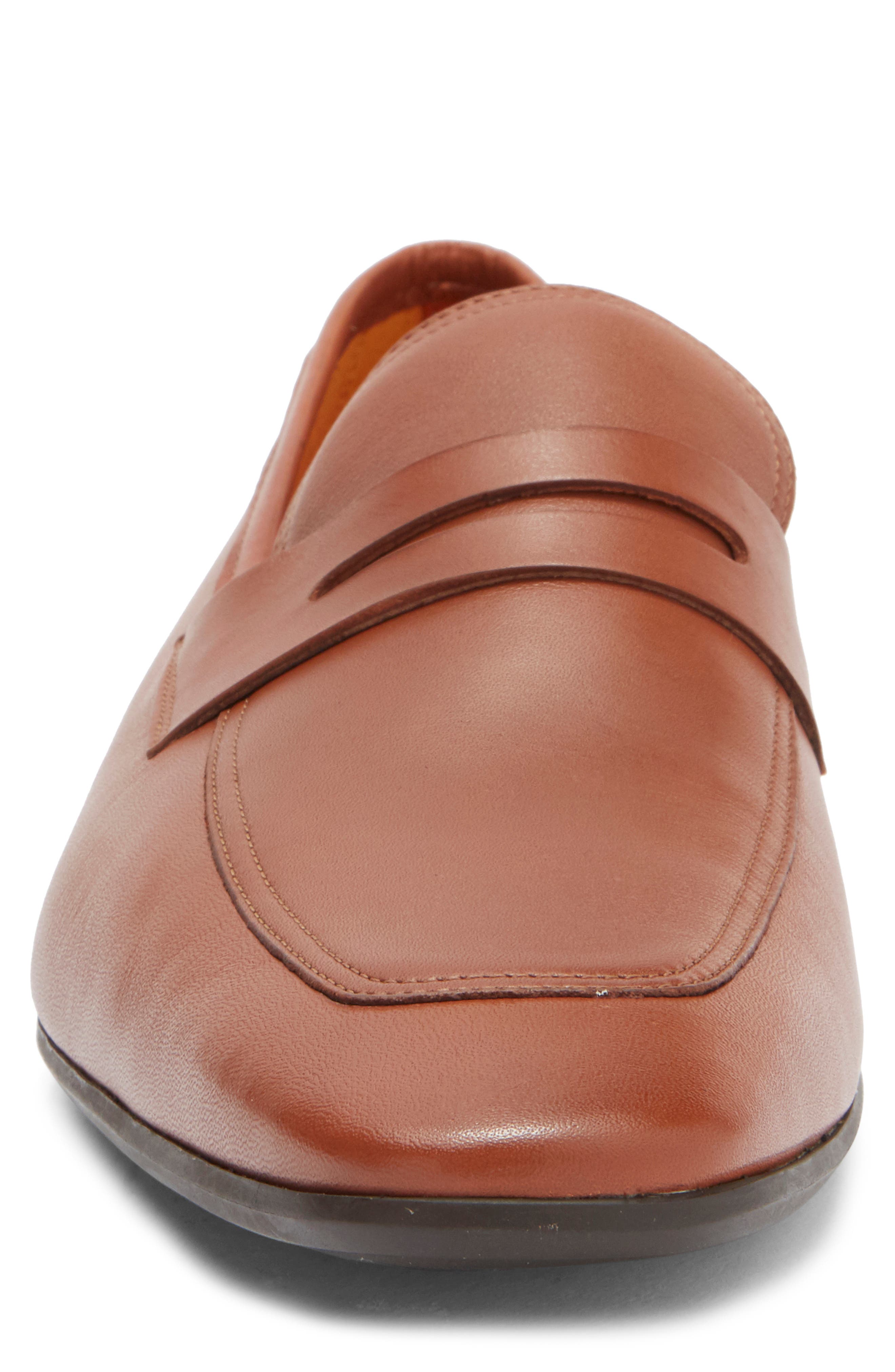 Magnanni Leather Penny Loafer, Alternate, color, 