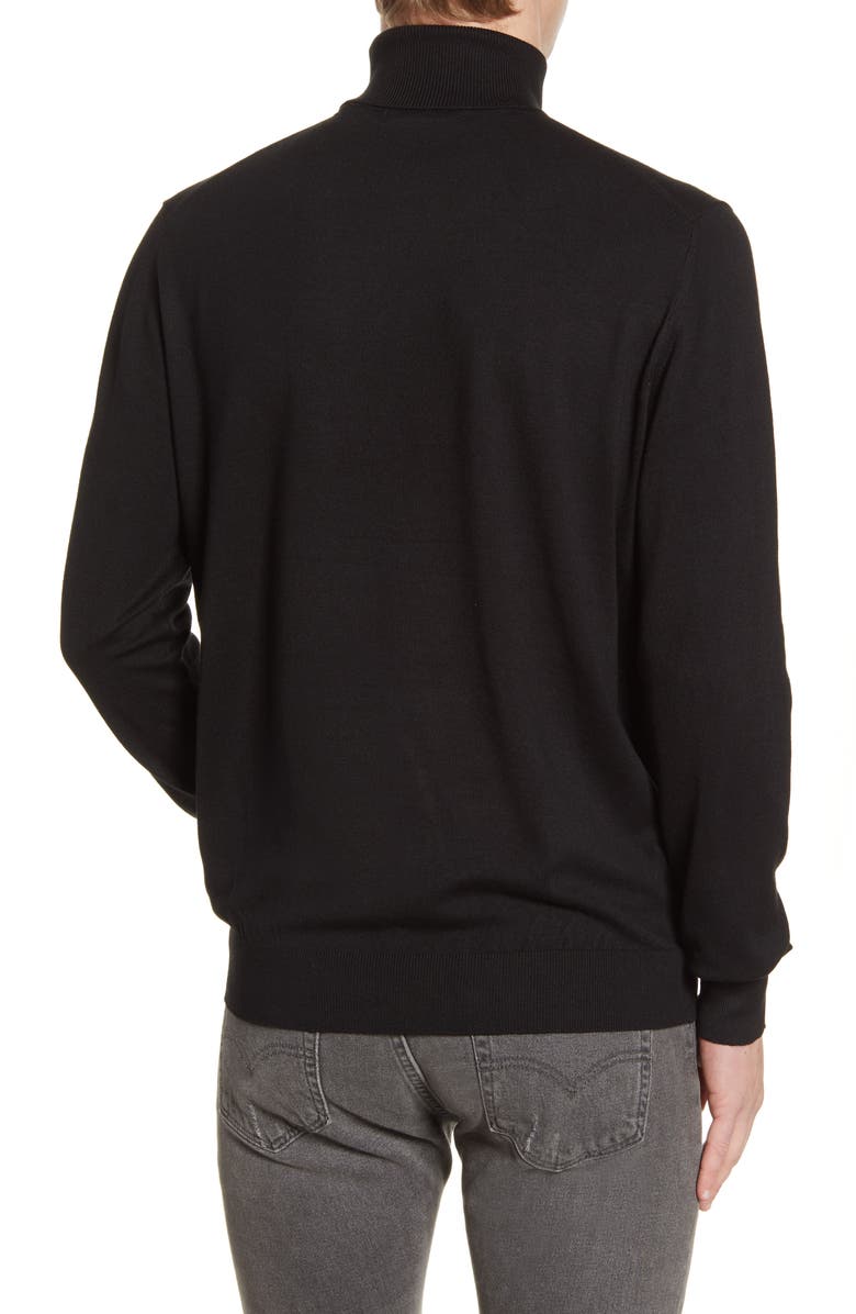 Scotch & Soda Mélange Slim Fit Turtleneck Sweater, Alternate, color, 