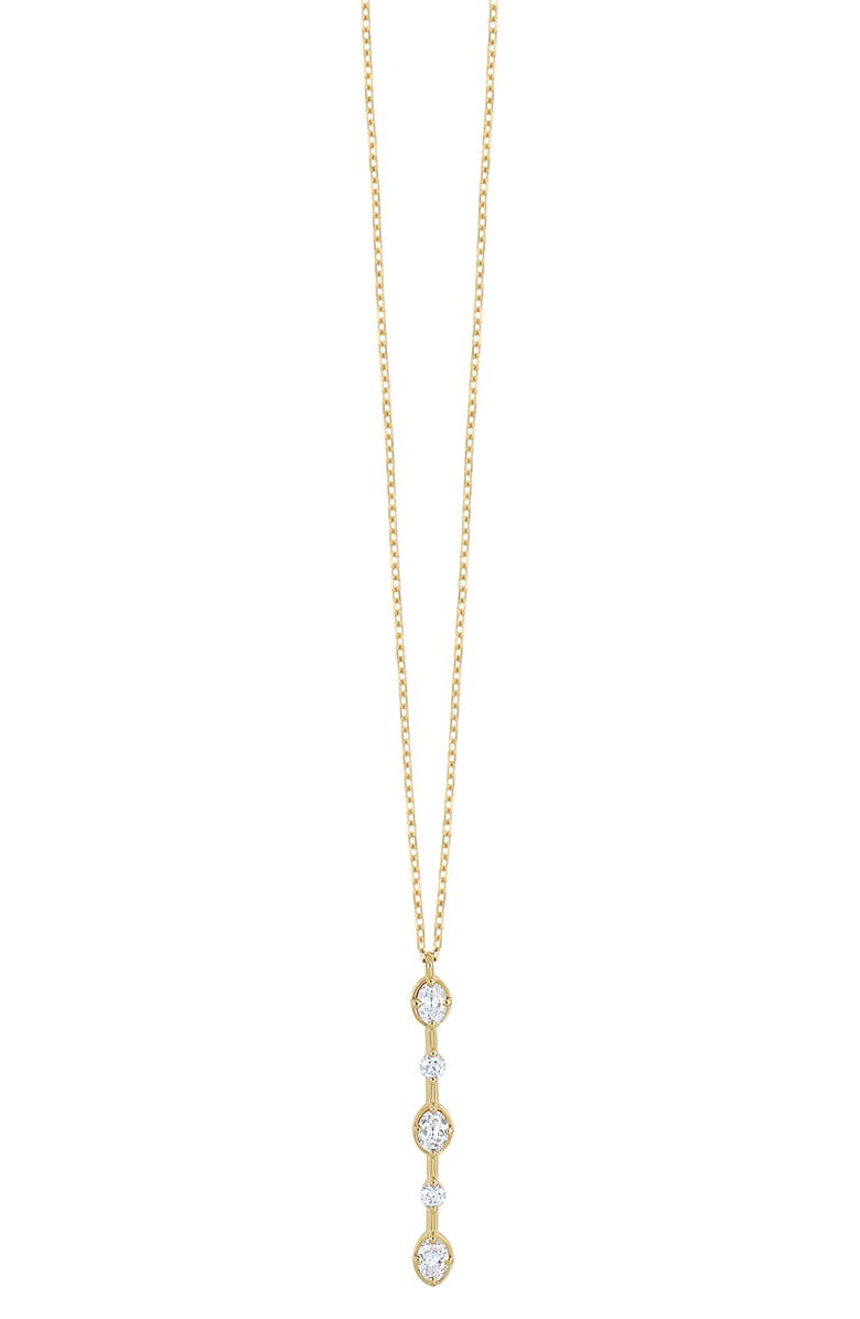 Bony Levy Aviva Drop Diamond Pendant Y-Necklace, Main, color, 
