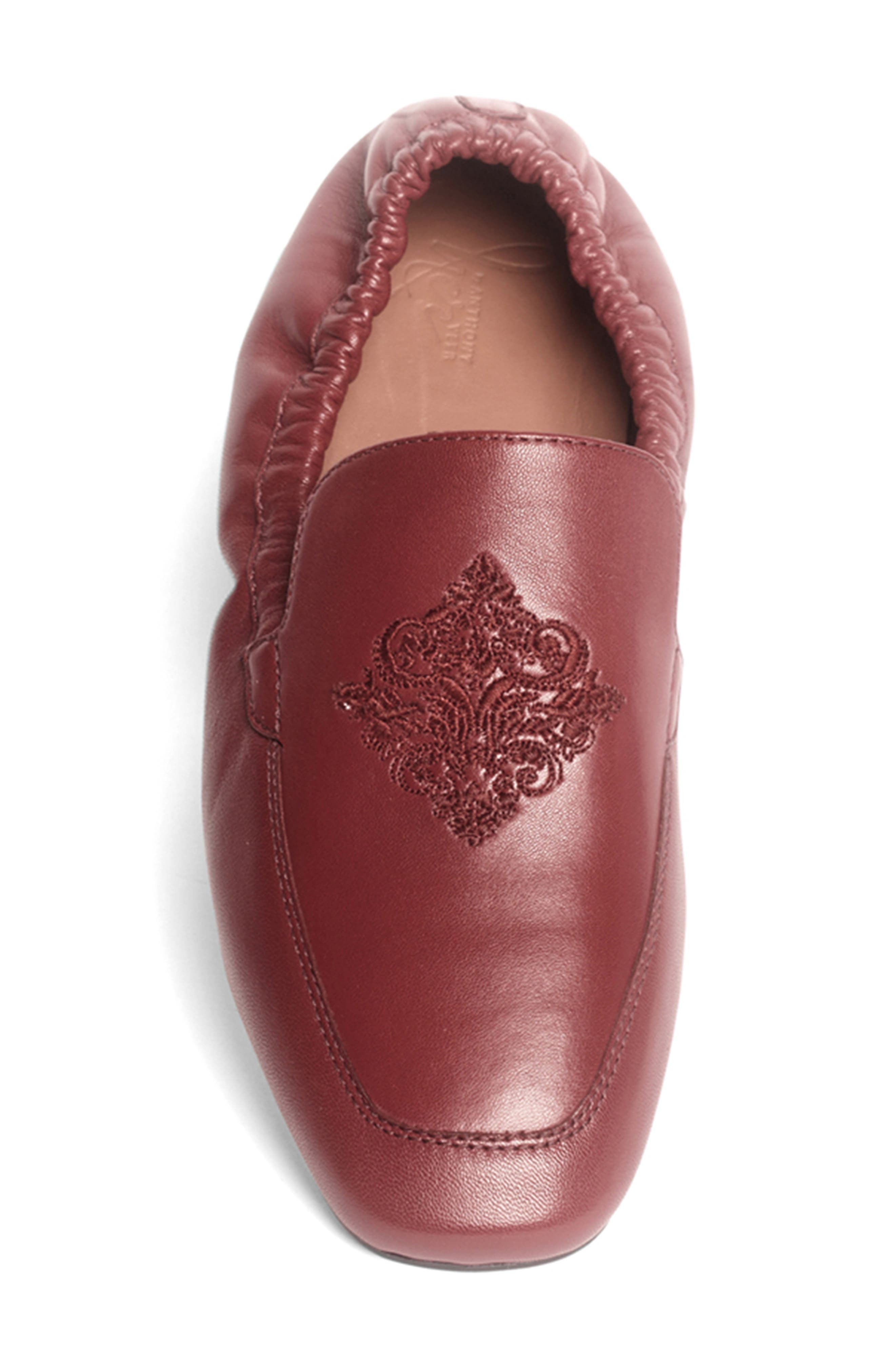 Ingrid Loafer, Alternate, color, RHUBARB