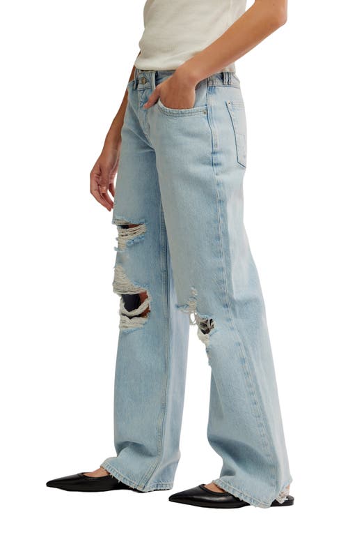Free People We The Free Tennessee Low Rise Boyfriend Jeans In Outlaw In Blue