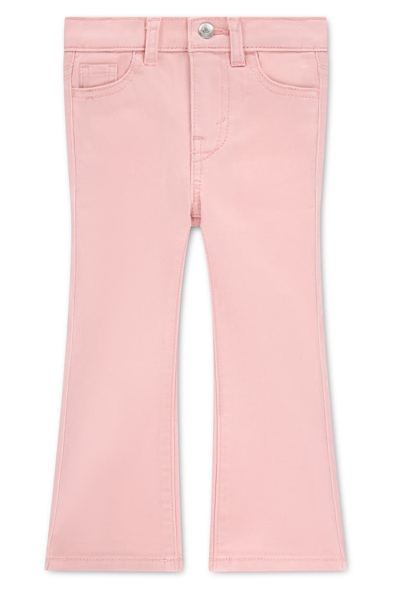 Kids' Flare Jeans, Main, color, POWDER PINK