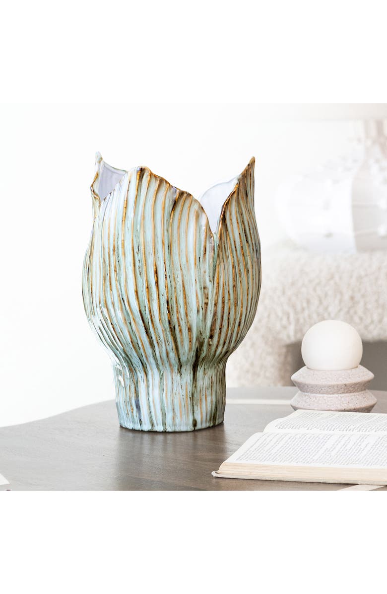 Storied Home Sculptural Vase, Alternate, color,