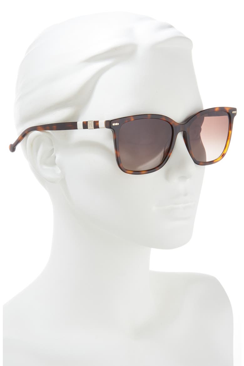 57mm Square Sunglasses, Alternate, color, 0C1H-HA