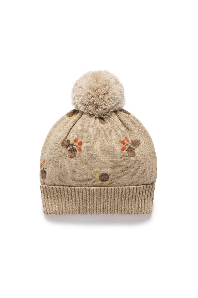 Unisex Magical Forest Knit Beanie, Main, color, Acorn Jacquard