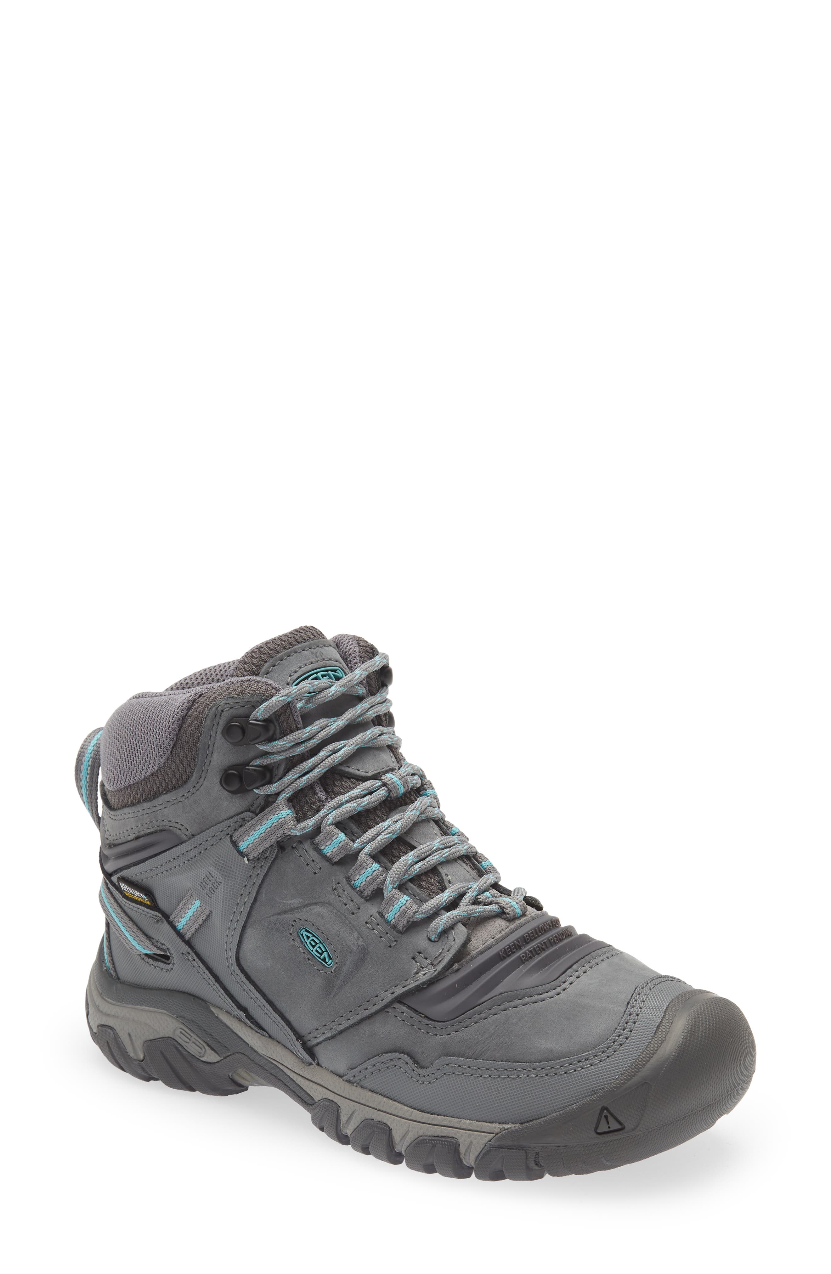 KEEN Ridge Flex Mid Waterproof Hiking Boot, Main, color, 