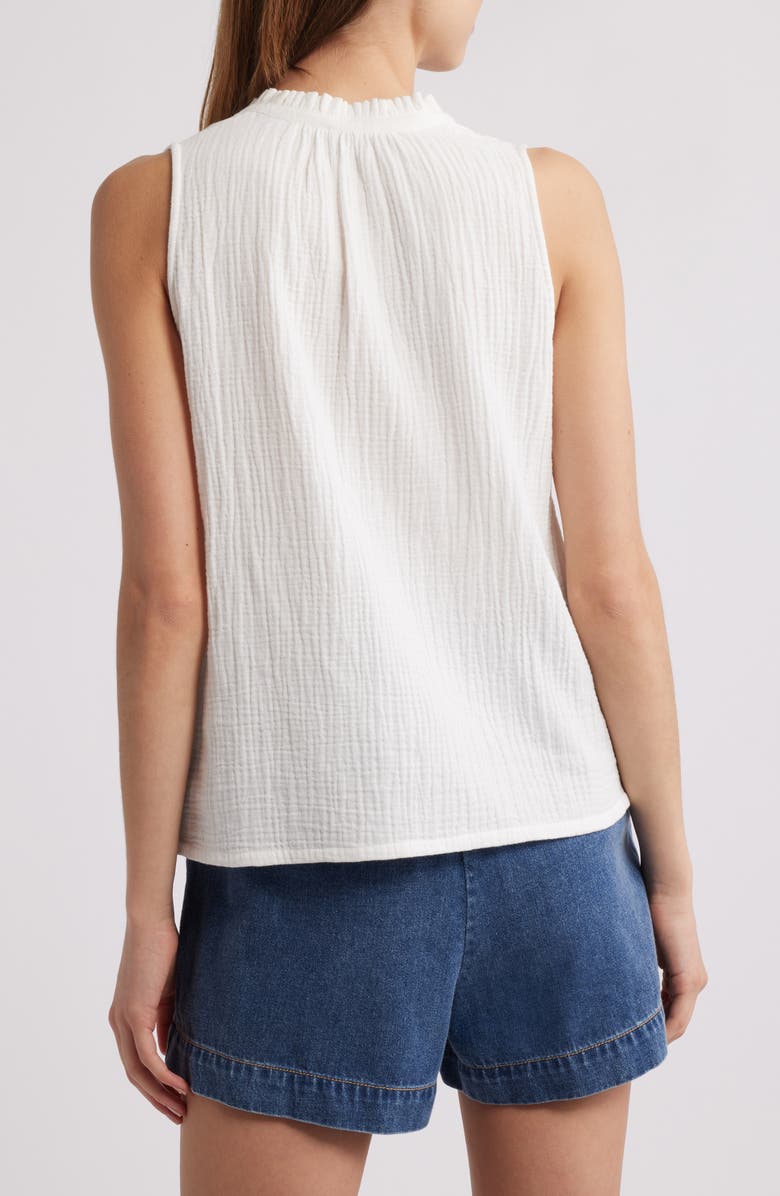 Rails Christy Sleeveless Organic Cotton Top, Alternate, color, White