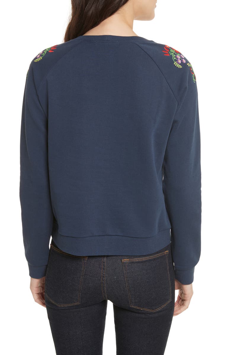 Rebecca Minkoff Jennings Sweatshirt, Alternate, color, 