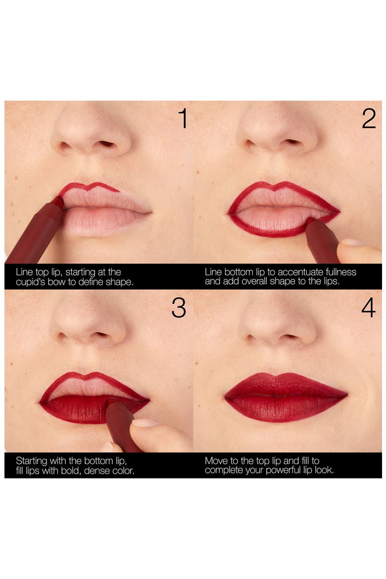 Powermatte High-Intensity Lip Pencil Duo (Nordstrom Exclusive) $60 Value, Alternate, color, AMERICAN WOMAN/ CRUELLA