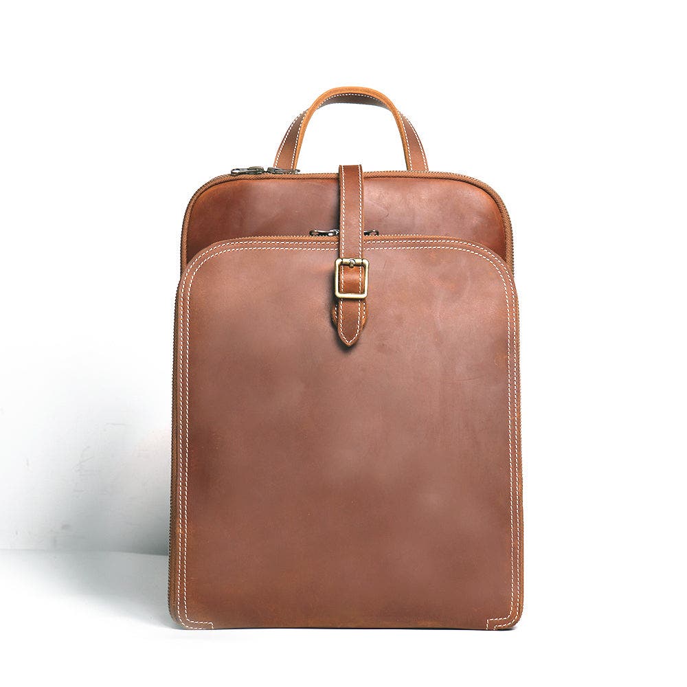 STEEL HORSE LEATHER Sachi Leather Backpack | Small Women's Leather Backpack, Main, color, Brown