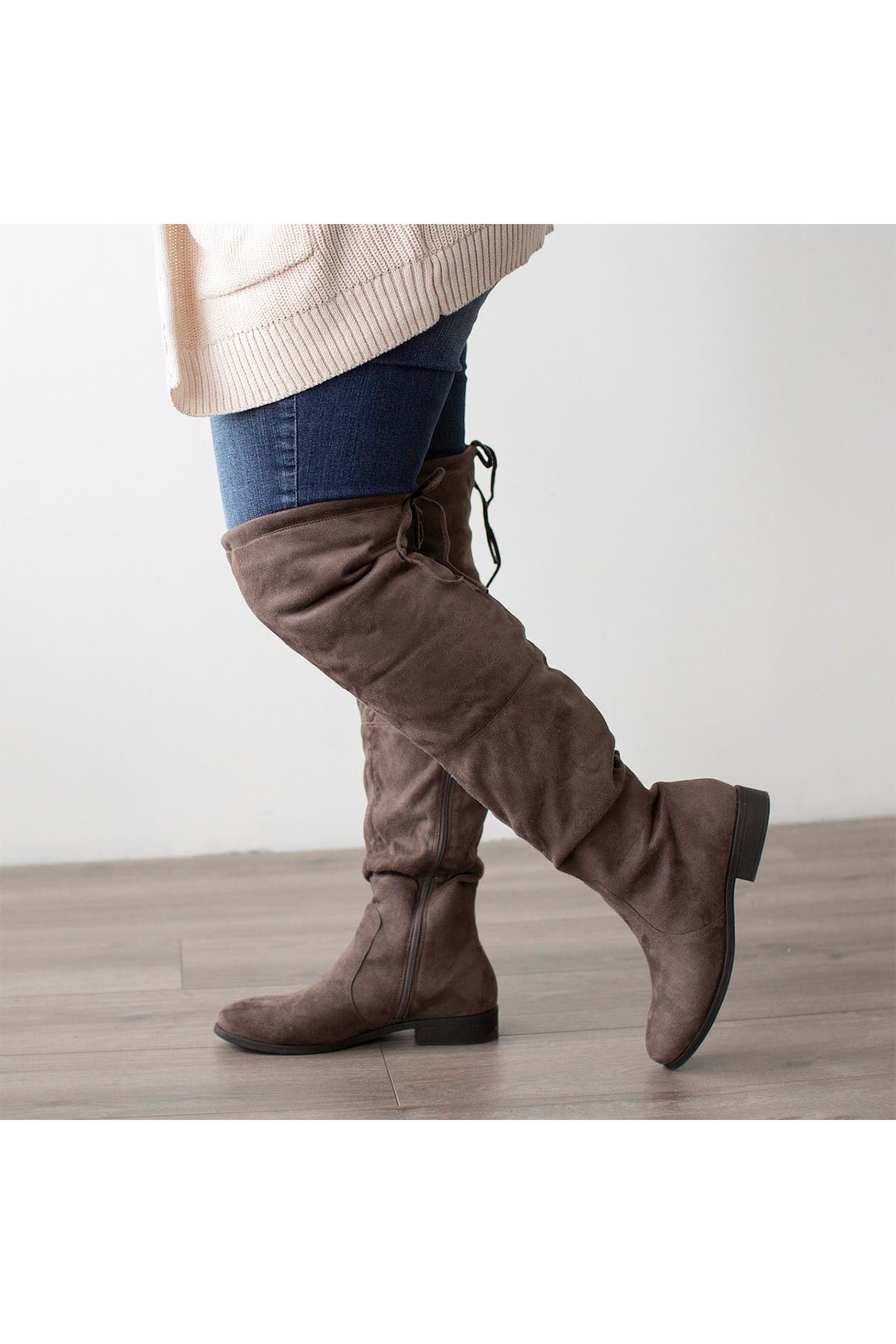 Journee Collection Mount Boot - Wide Calf, Alternate, color, 