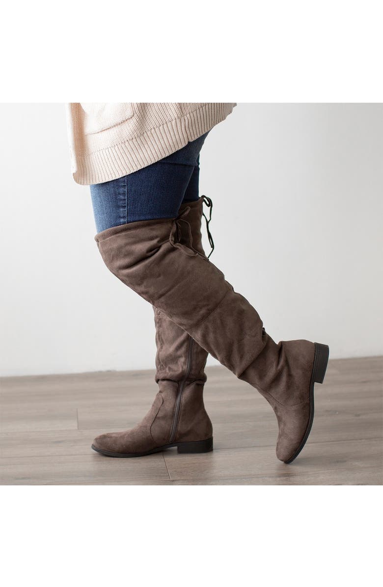 Journee Collection Mount Boot - Wide Calf, Alternate, color,