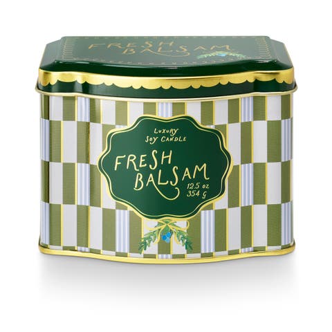 Fa La Lovely Fresh Balsam Printed Tin Candle