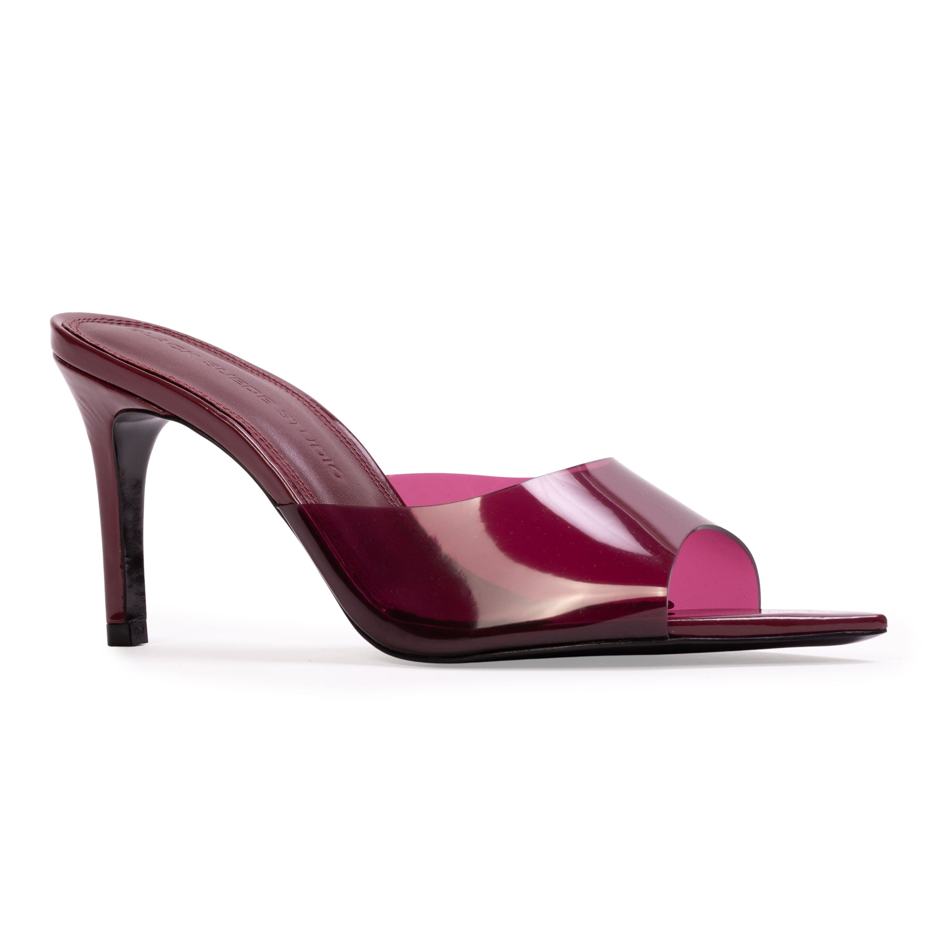 BELLE SANDAL, Alternate, color, Ruby Patent Leather