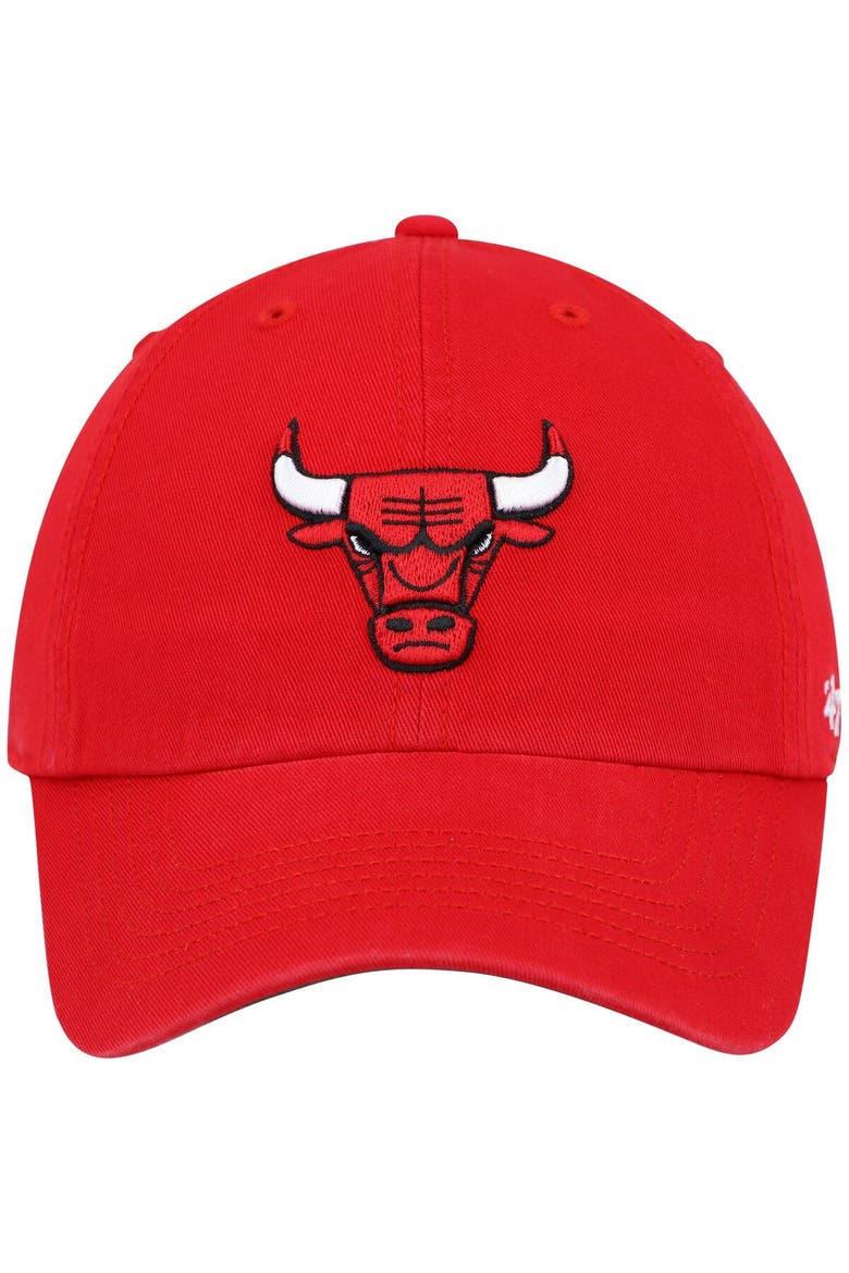 Men's '47 Red Chicago Bulls Franchise Fitted Hat, Alternate, color, Red