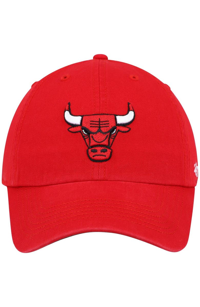 '47 Men's '47 Red Chicago Bulls Franchise Fitted Hat, Alternate, color,