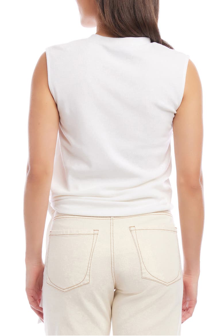 Side Tie Tank, Alternate, color, OFF WHITE