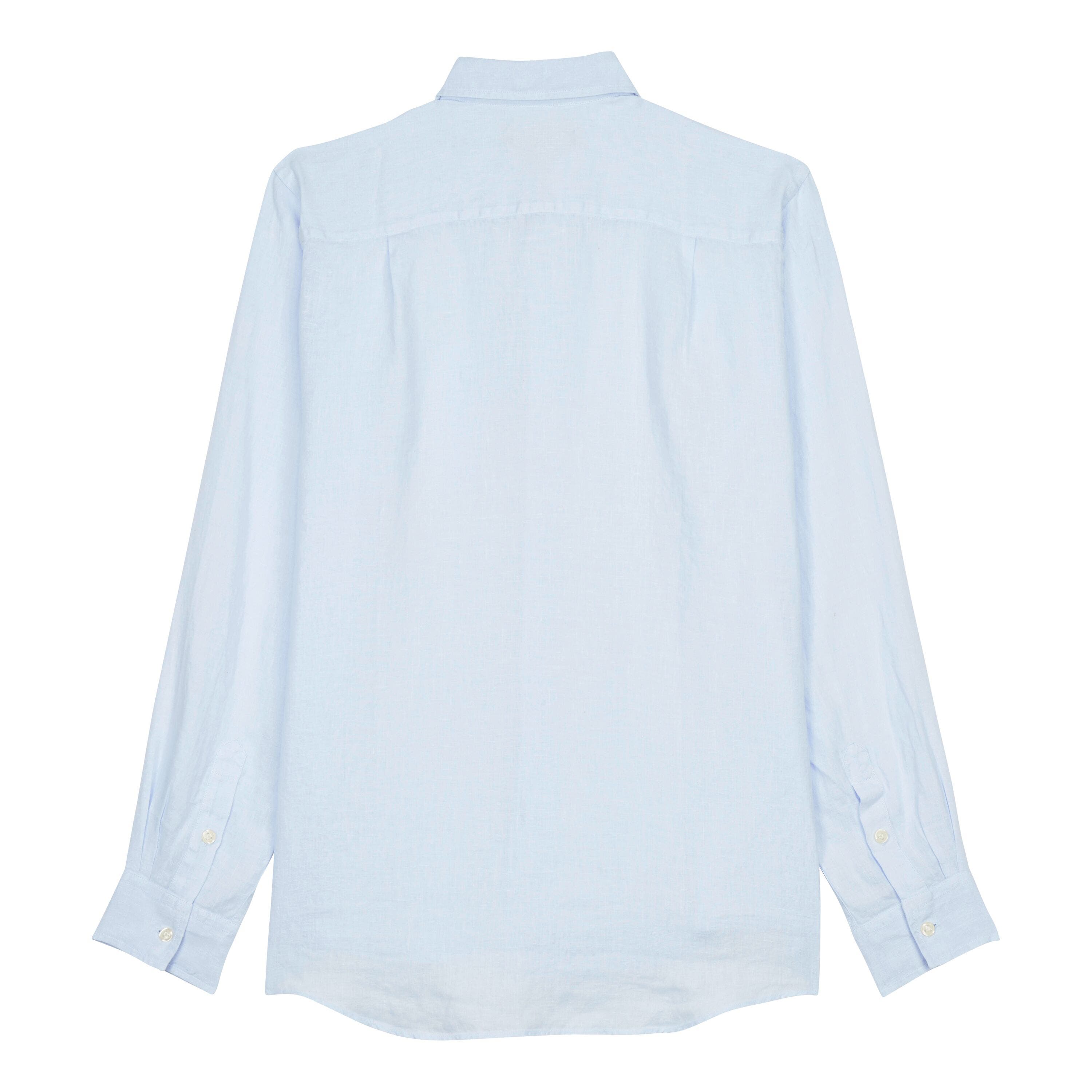 Men's Linen Solid Shirt - image 2
