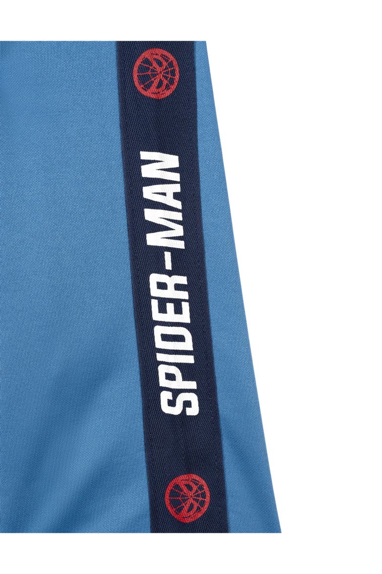 Spider-Man Athletic 2-Piece T-Shirt and Pants Set, Alternate, color, Spider Man Grey Blue