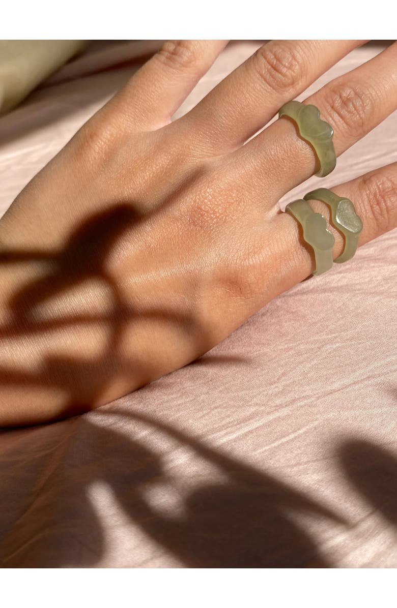 seree Heart Jade ring, Alternate, color, Light Green