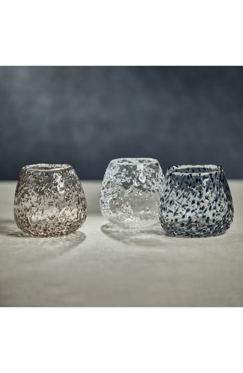 Zodax Elodie Glass Vase, Alternate, color, Blue