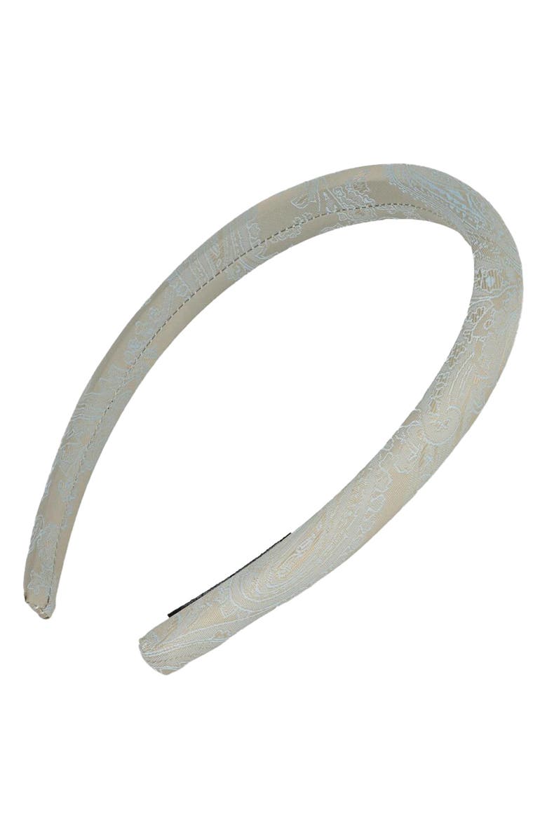 L. Erickson Maeve Headband, Main, color, Tan/ Blue