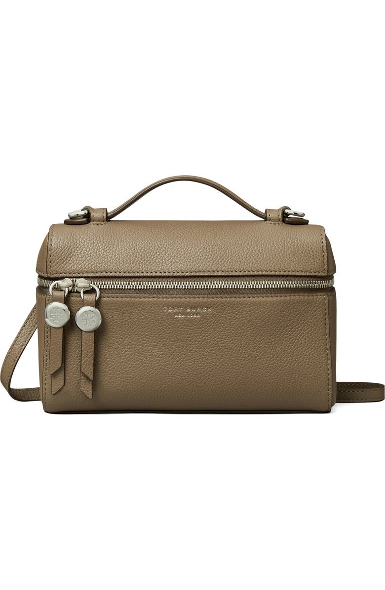 Tory Burch Romy Slim Top Handle Bag, Main, color, Wild Mushroom