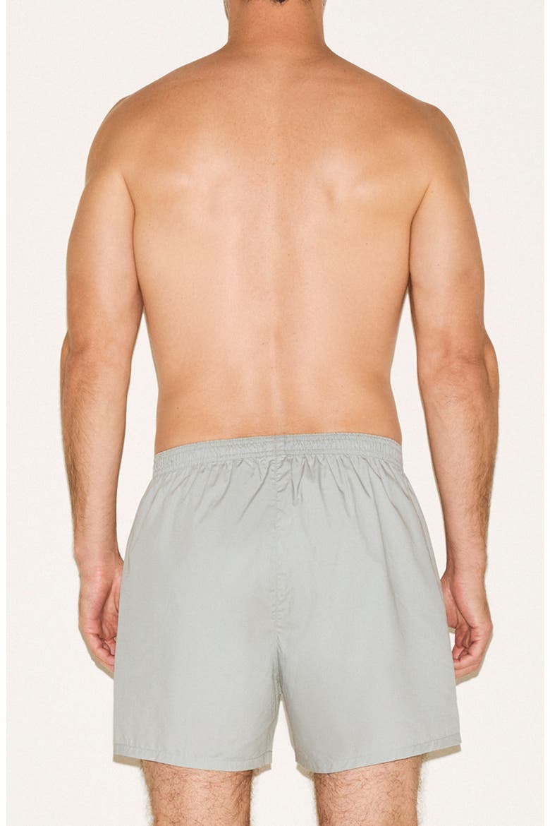 Cotton Poplin Boxers, Alternate, color, MERCURY