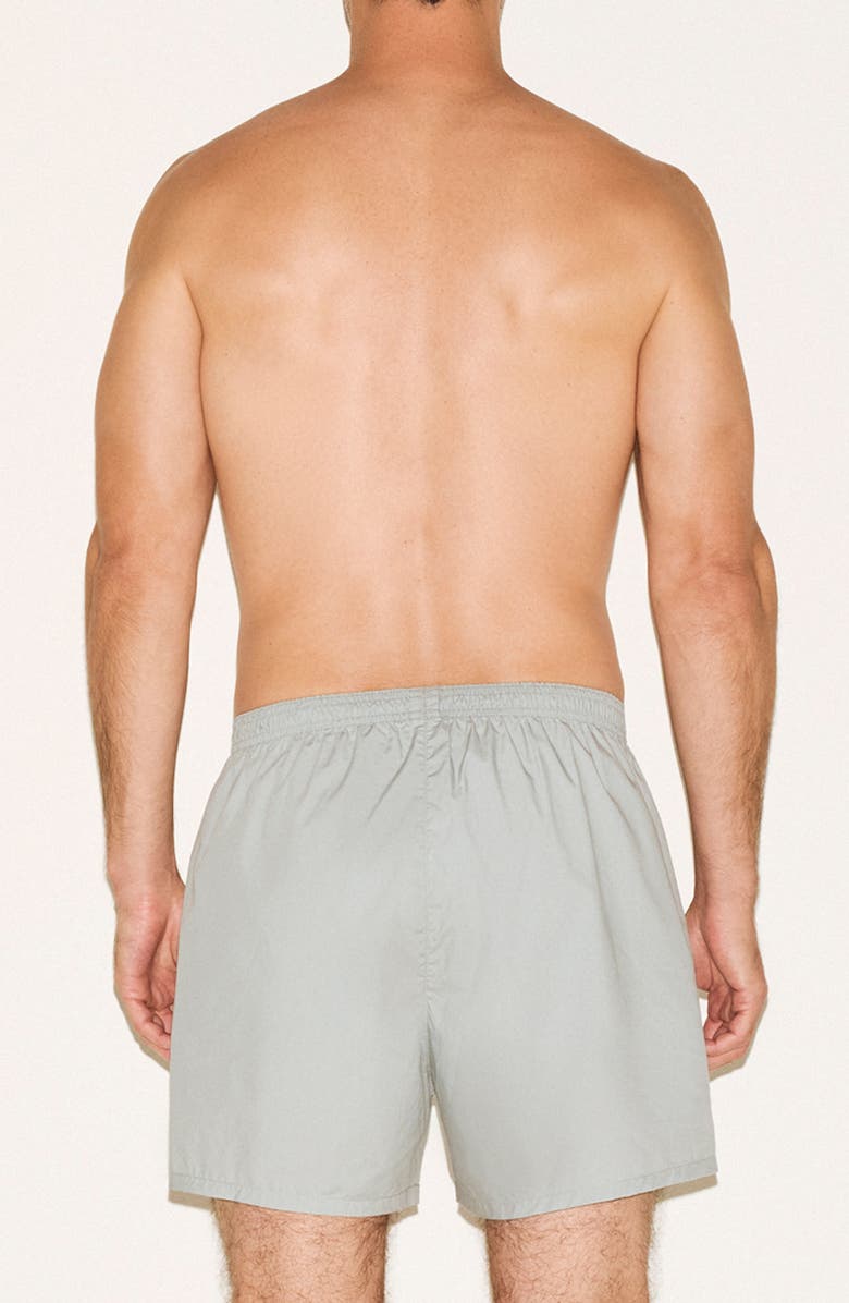 SKIMS Cotton Poplin Boxers, Alternate, color, Mercury