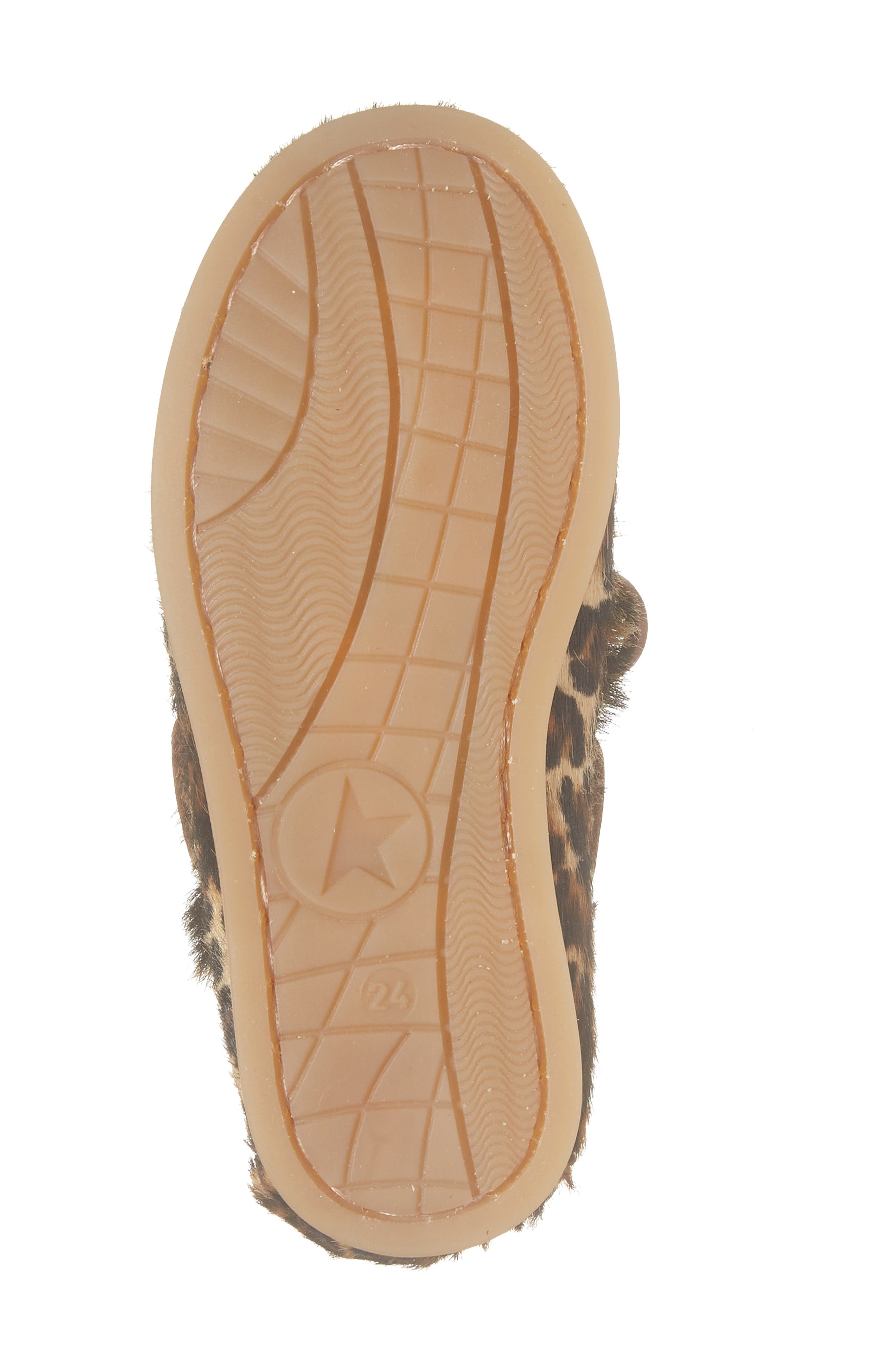 Kids' Cruise Genuine Calf Hair Loafer, Alternate, color, BEIGE BLACK LEO/ BLACK/