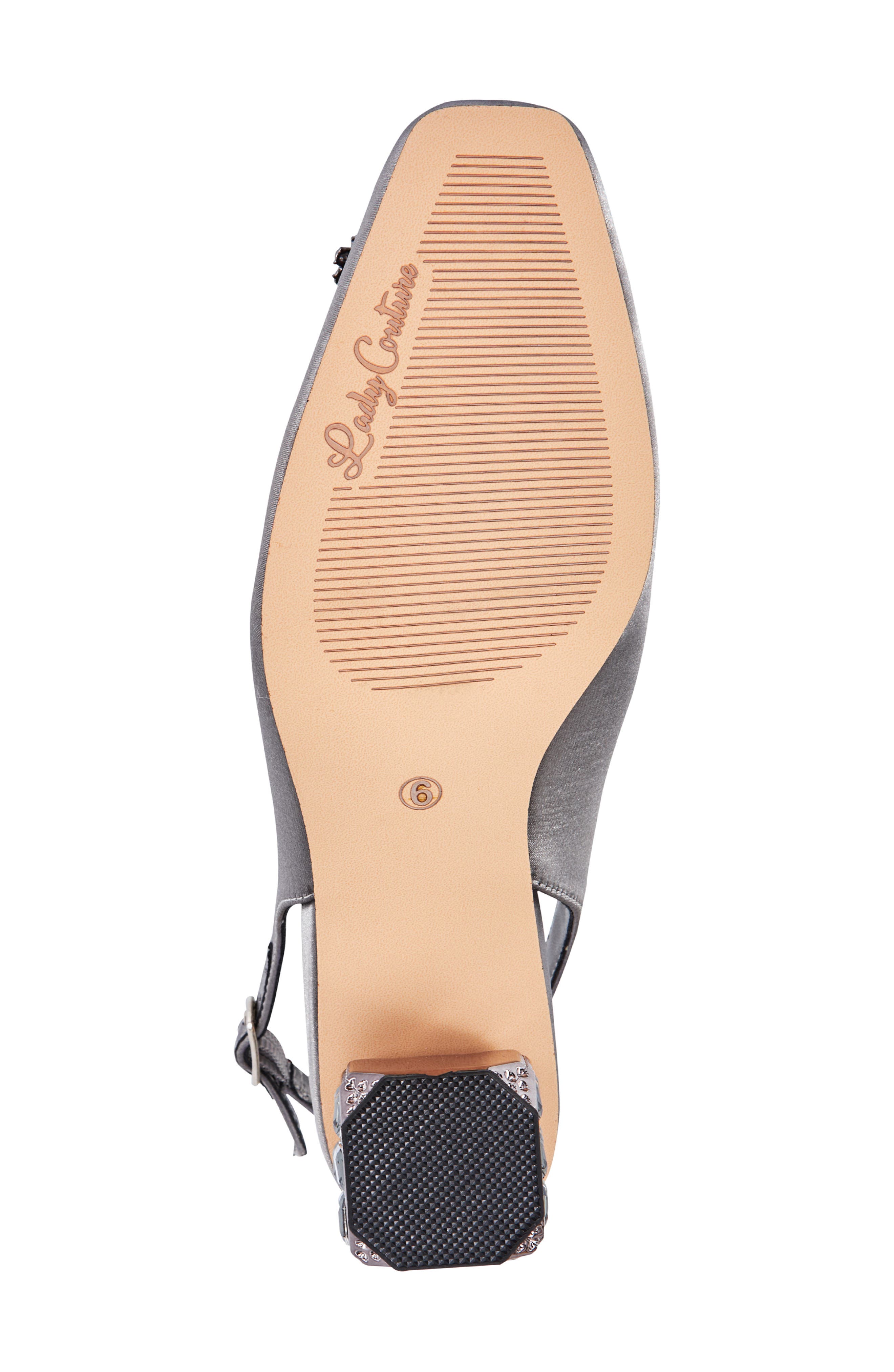 Precious Embellished Slingback Pump, Alternate, color, PEWTER