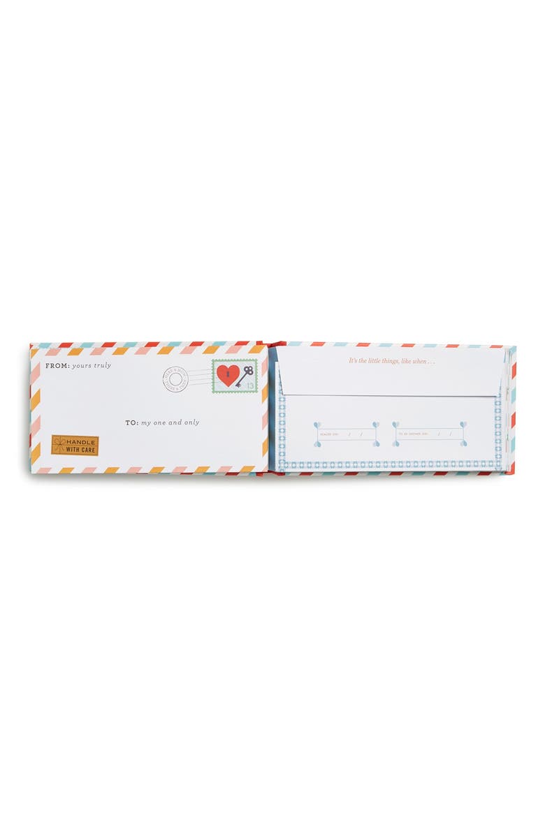 'Letters to My Love - A Paper Time Capsule' Book, Alternate, color, OPEN MISCELLANEOUS