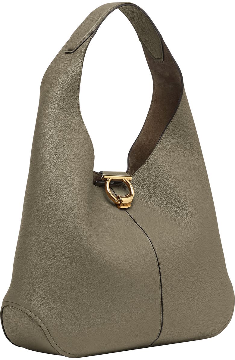 FERRAGAMO Salvatore Ferragamo Margot Leather Hobo Bag, Alternate, color,