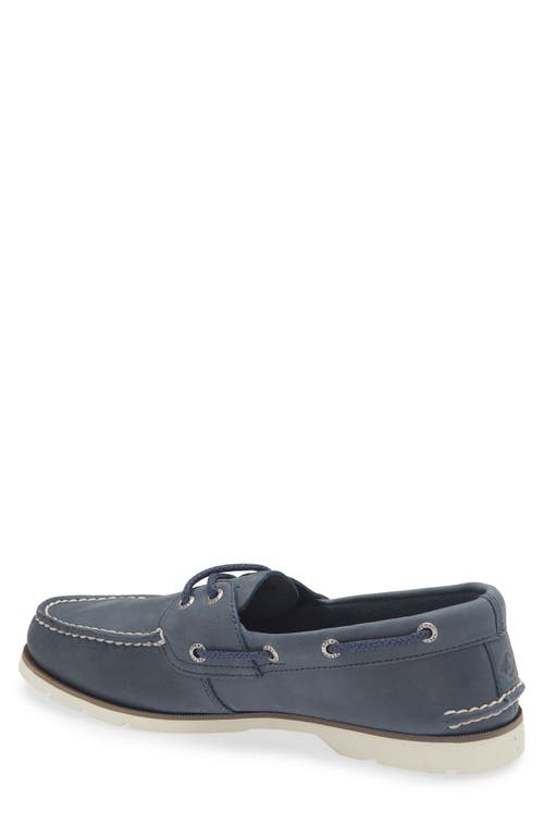 Sperry Leeward Boat Shoe In Black