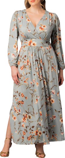 knee length dresses for ladies Petal and Pup Women's Neveah Long Sleeve Maxi Dress
