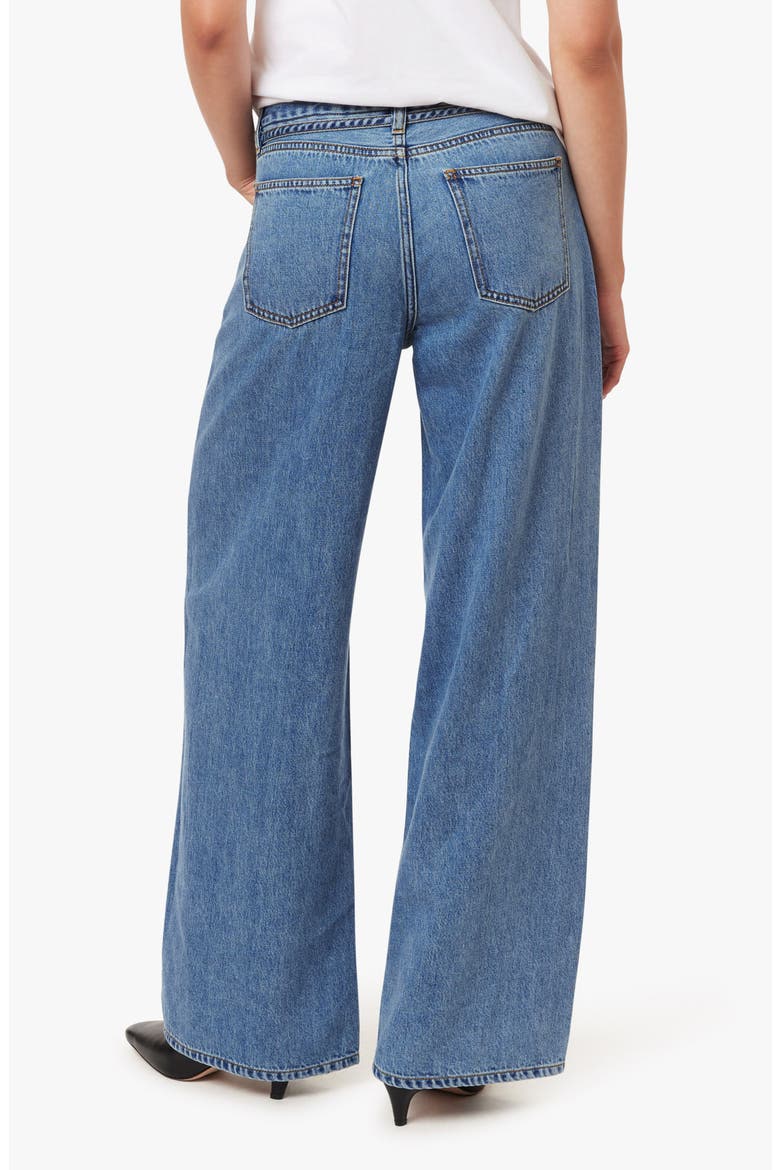 Brynn Belted High Waist Ankle Wide Leg Jeans, Alternate, color, STINSON