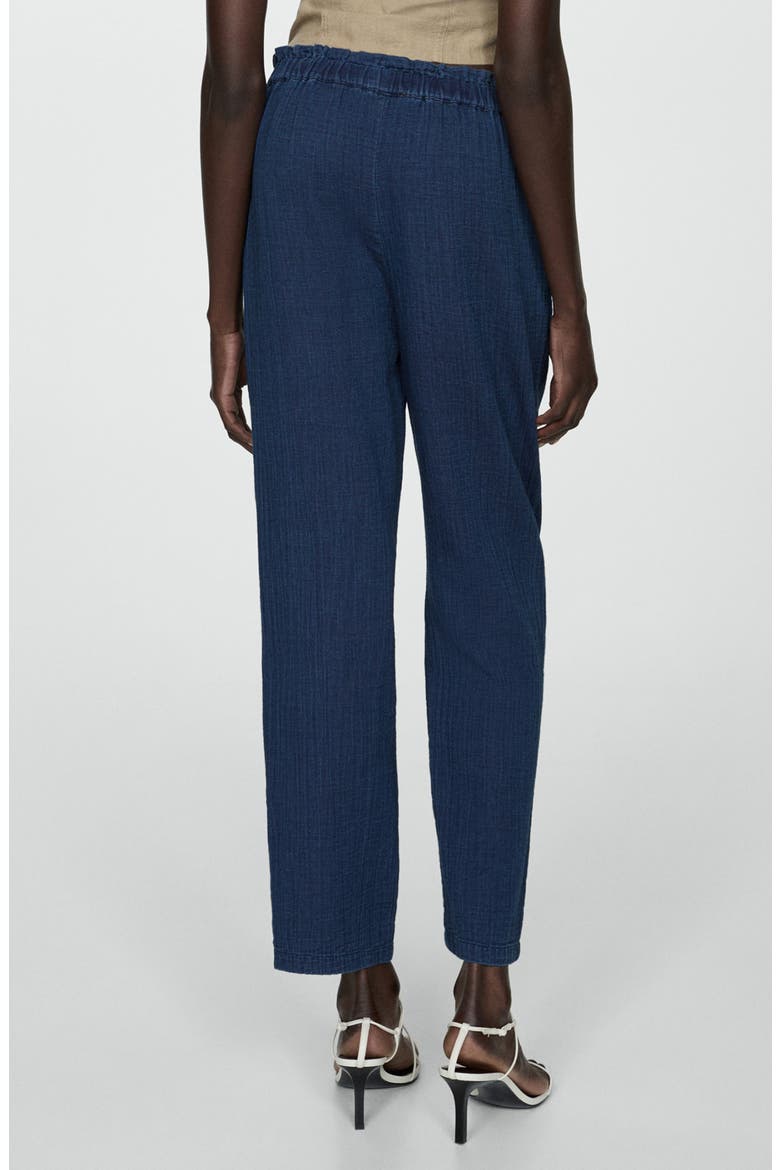 Cotton Drawstring Pants, Alternate, color, NIGHT BLUE