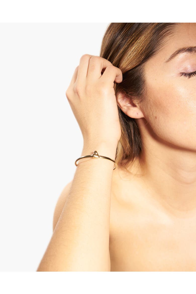 Coeur Cuff, Alternate, color, Brass