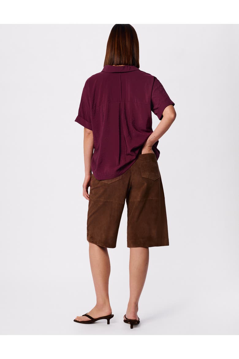 Sasha Relaxed Shirt, Alternate, color, Fig