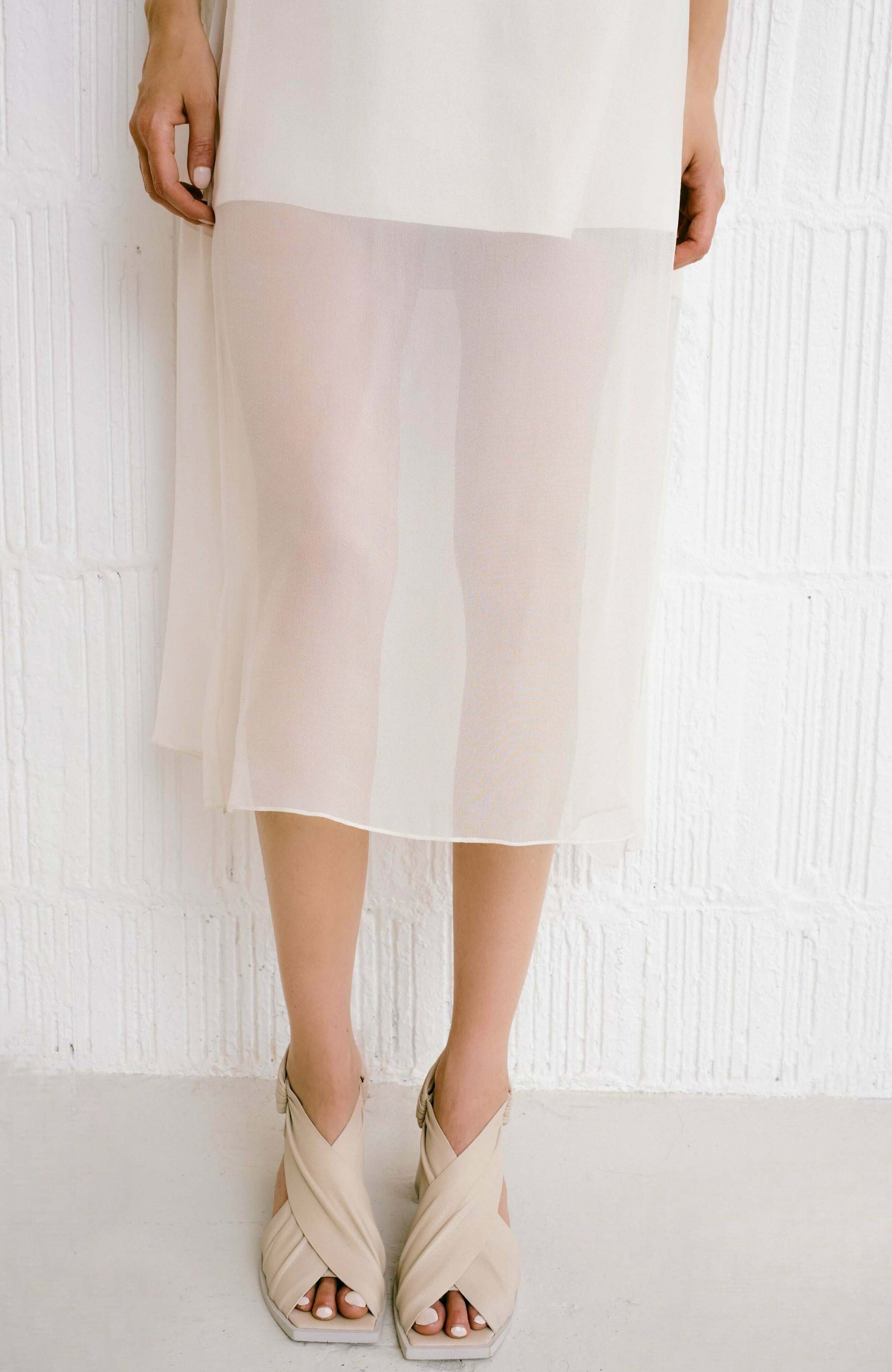 Daniella Shevel Harper Sandal, Alternate, color, White