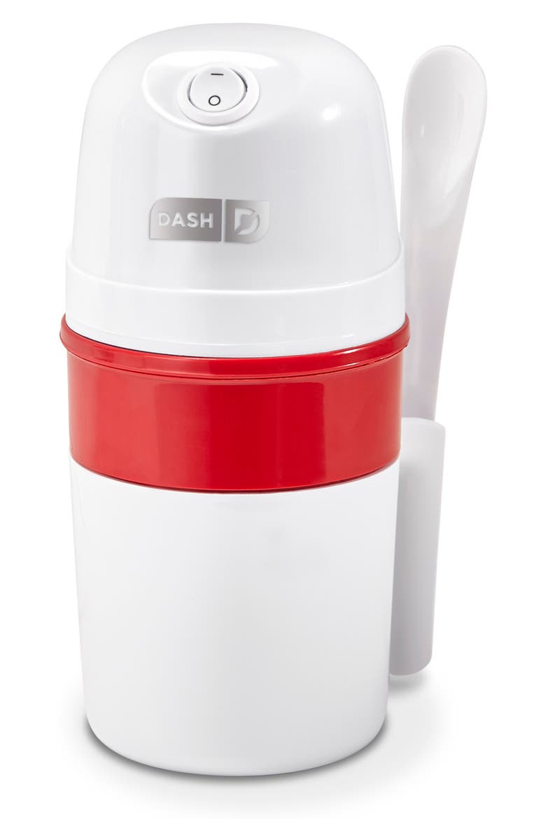 My Pint Ice Cream Maker, Main, color, WHITE/ RED