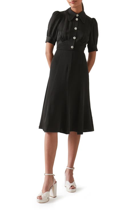 【LK BENNETT】Gigi ドット ミディ ドレス Women's LK Bennett Midi Dresses | Nordstrom