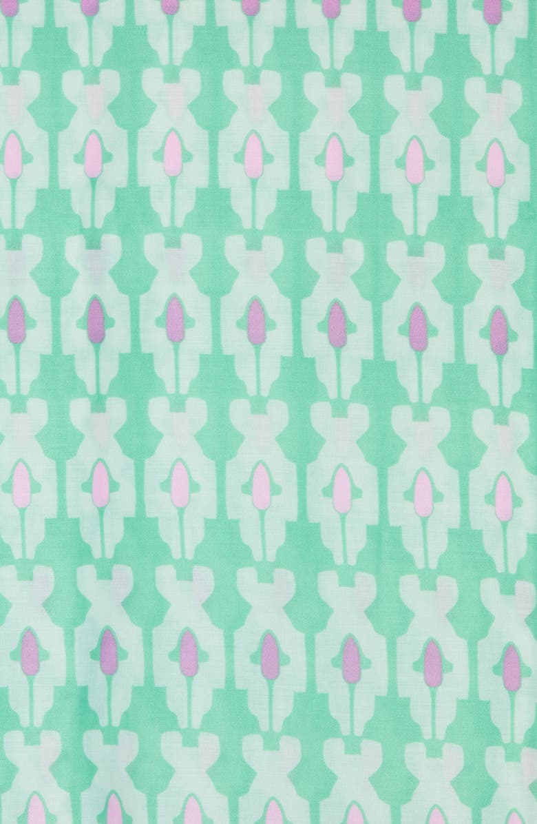 AREA STARS Geometric Border Scarf, Alternate, color,