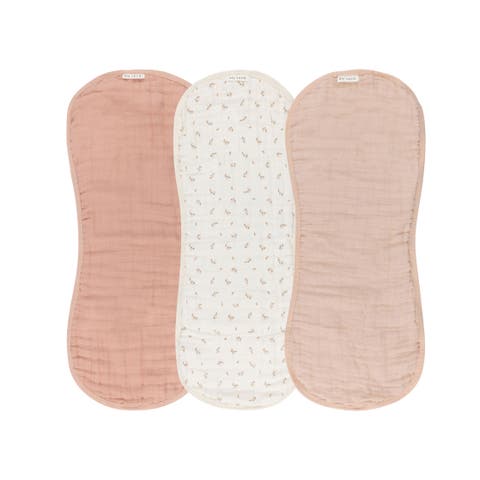 Baby Muslin Burp Cloths 3 Pack